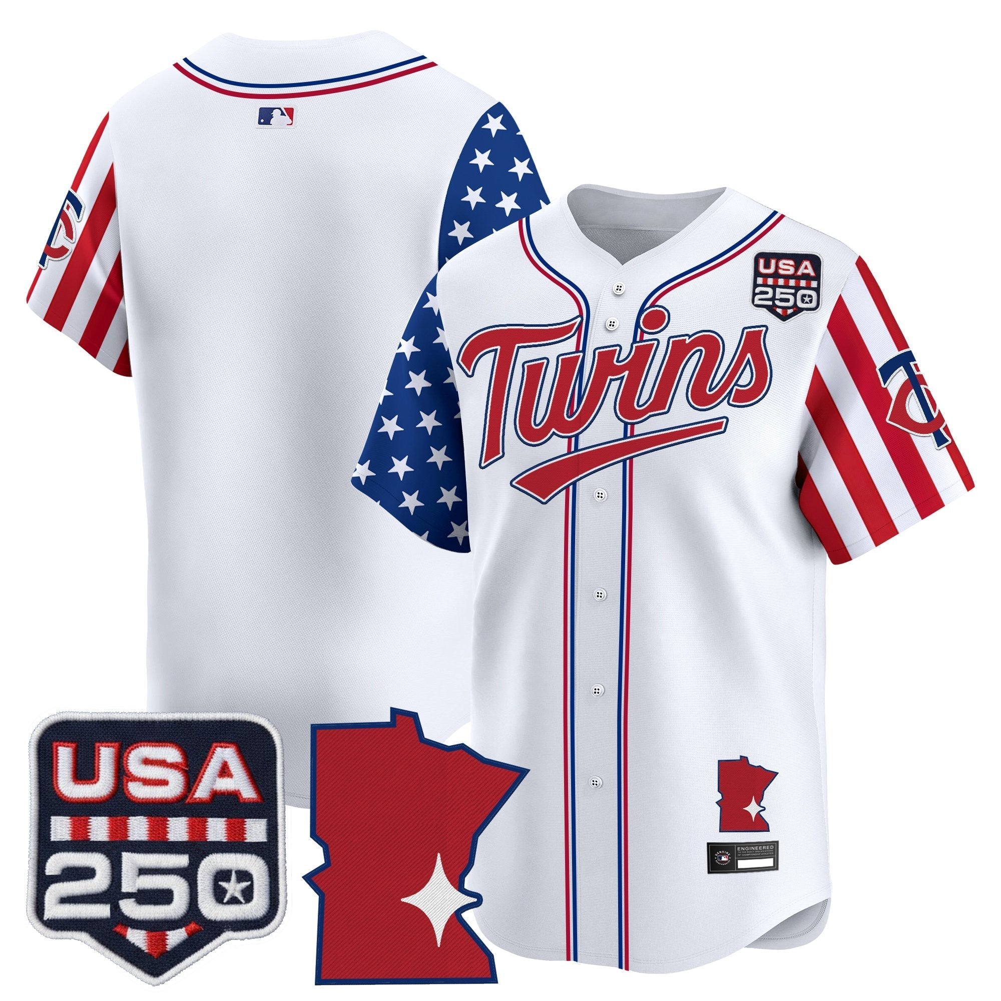 MIN "America 250 Edition" Vapor Premier Limited Jersey - Stitched