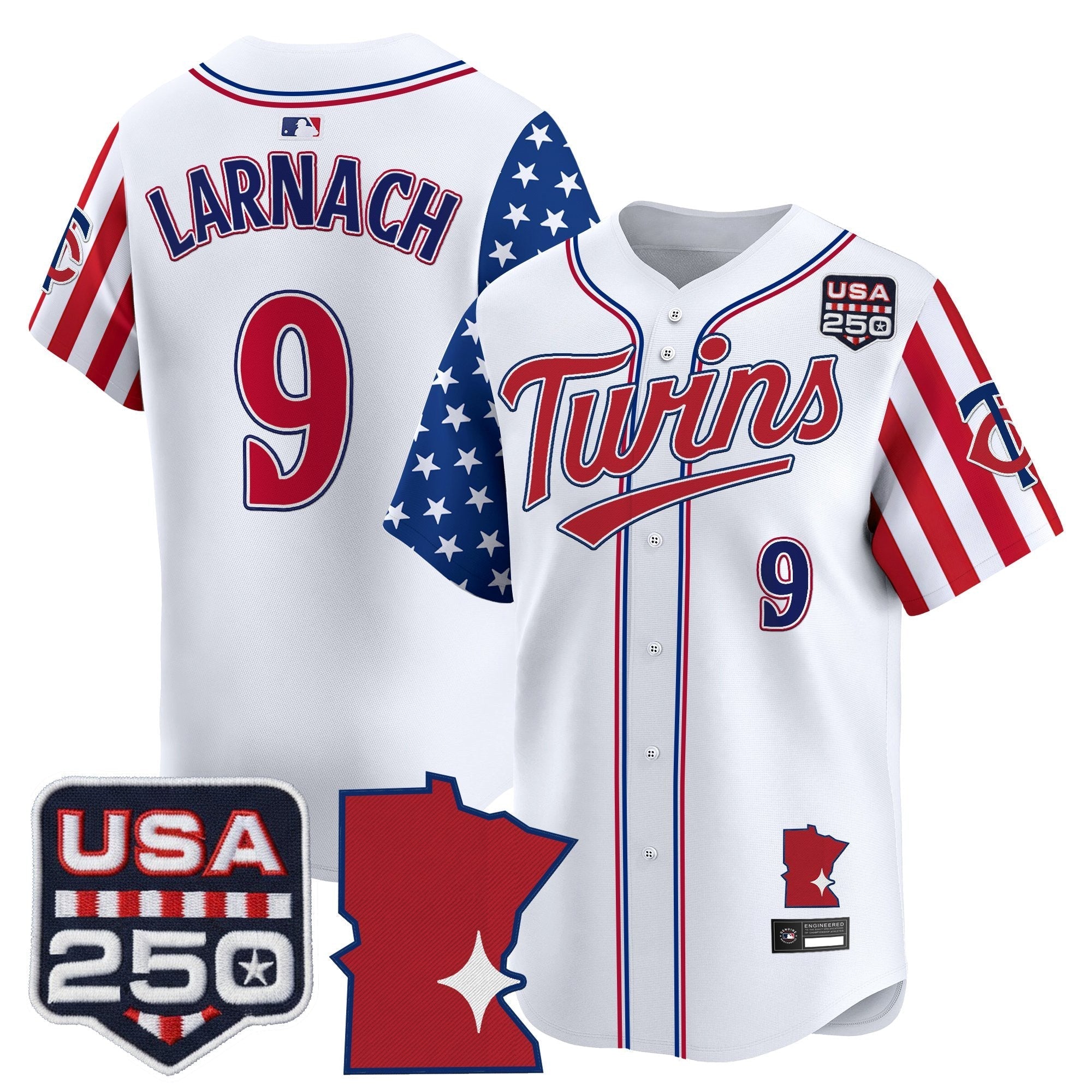 MIN "America 250 Edition" Vapor Premier Limited Jersey - Stitched