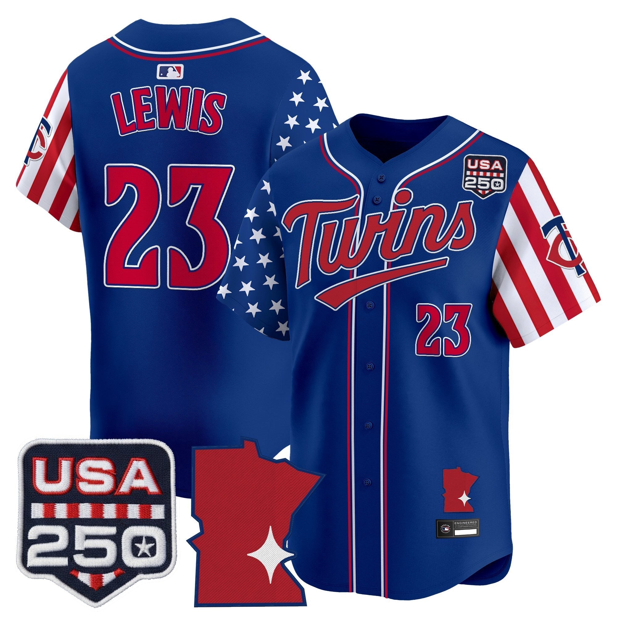 MIN "America 250 Edition" Vapor Premier Limited Jersey - Stitched