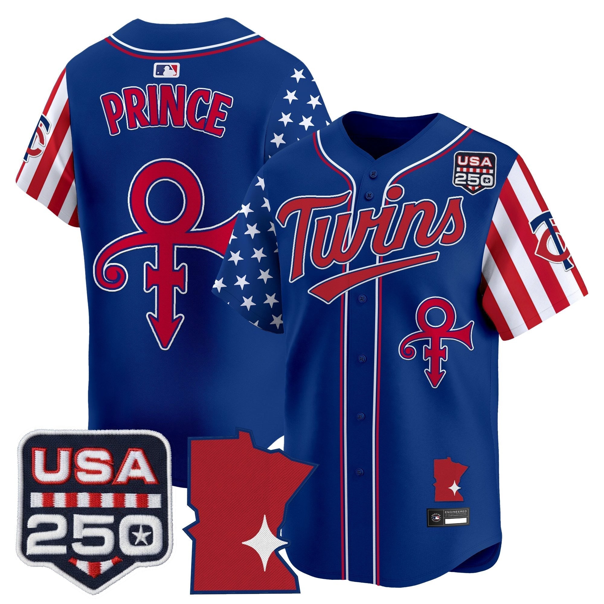 MIN "America 250 Edition" Vapor Premier Limited Jersey - Stitched