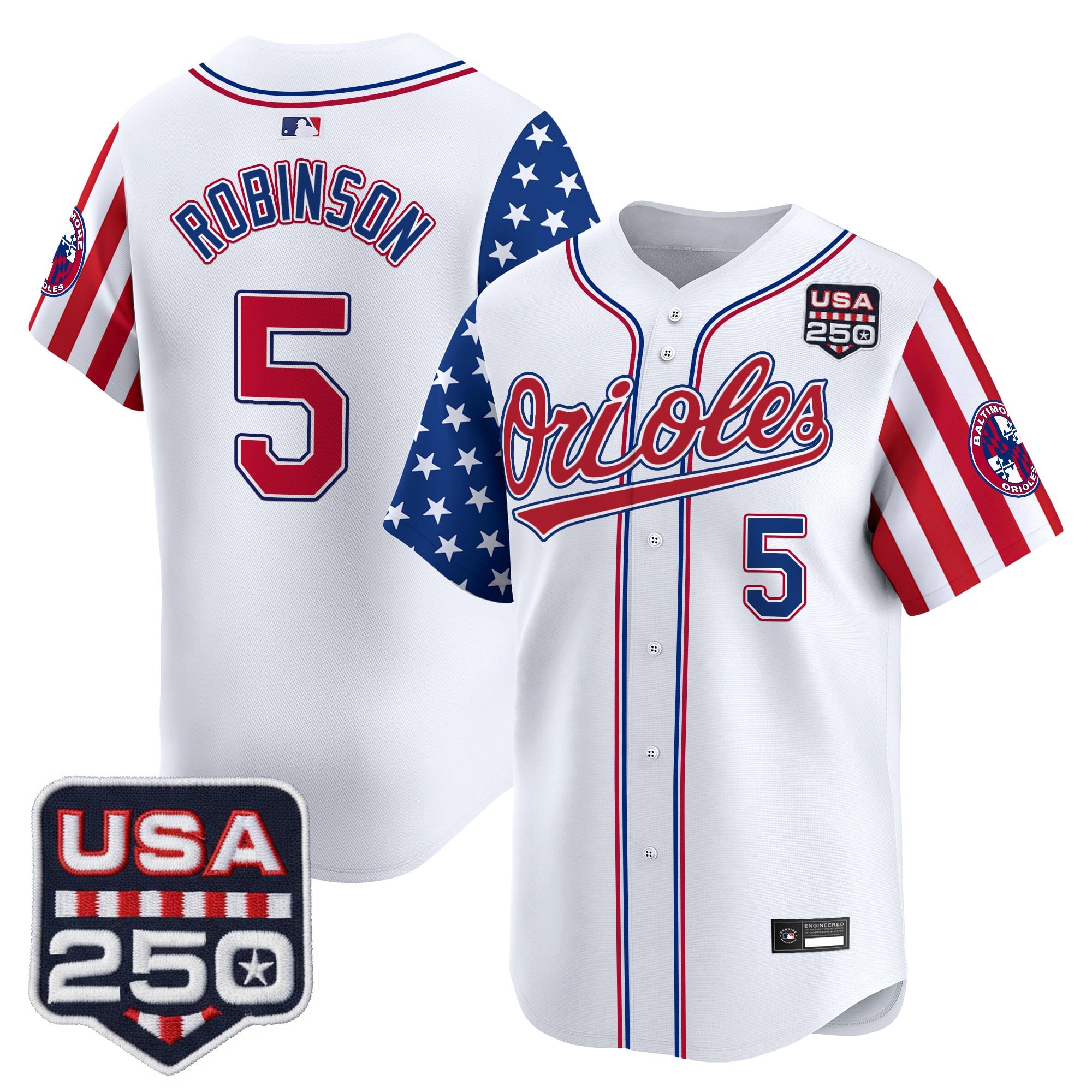 BAL "America 250 Edition" Vapor Premier Limited Jersey - Stitched