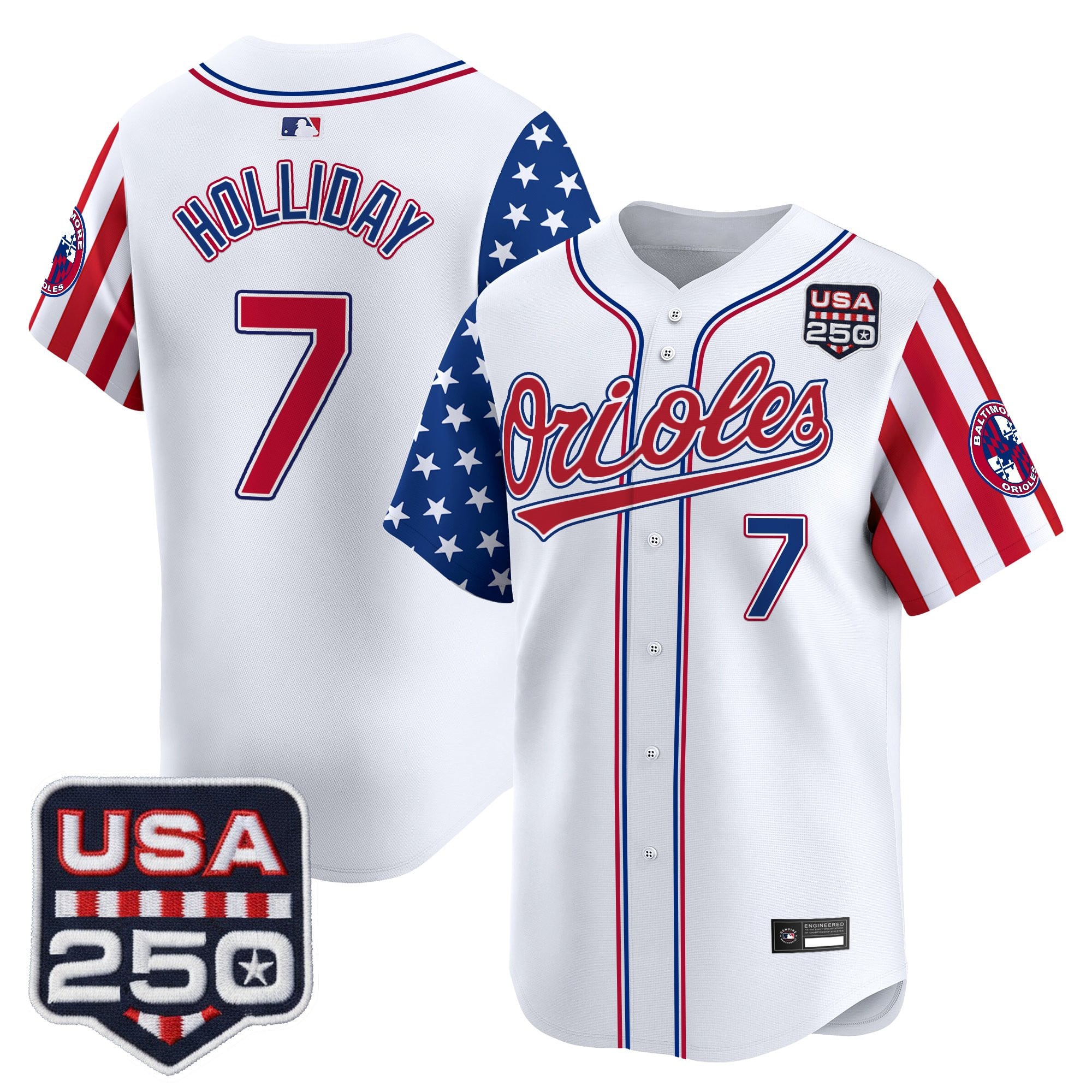BAL "America 250 Edition" Vapor Premier Limited Jersey - Stitched