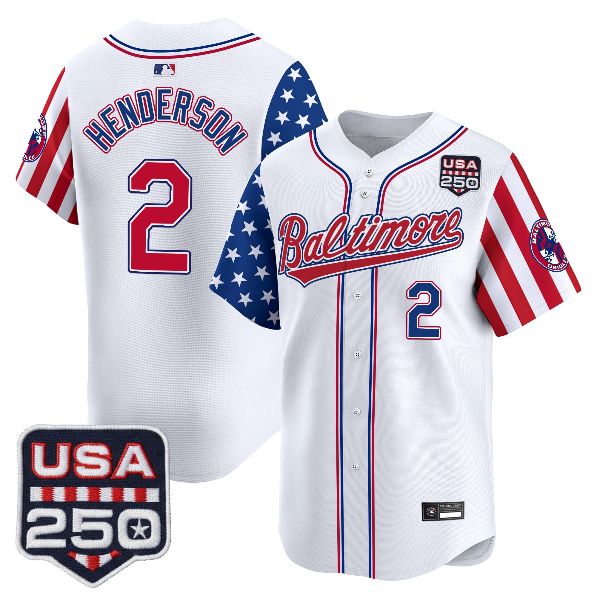BAL "America 250 Edition" Vapor Premier Limited Jersey - Stitched