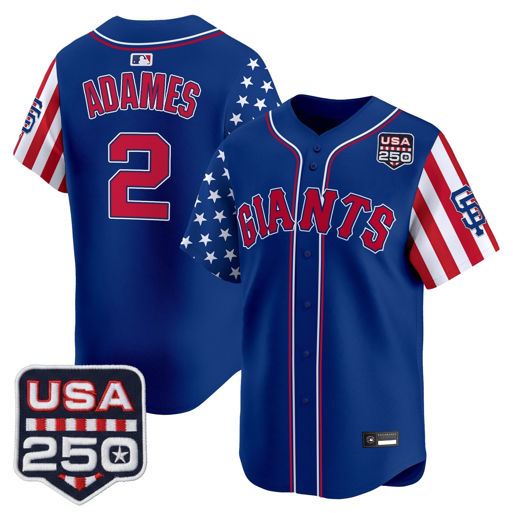 SF "America 250 Edition" Vapor Premier Limited Jersey - Stitched