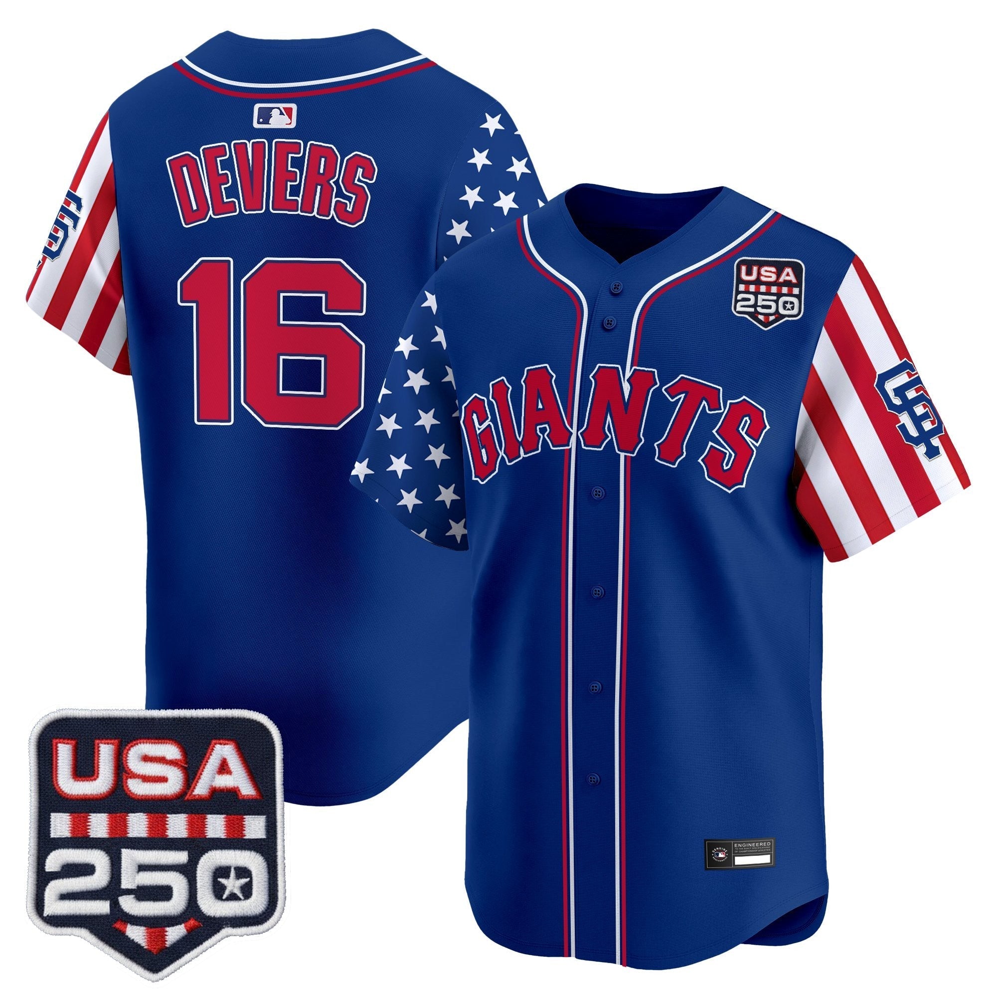 SF "America 250 Edition" Vapor Premier Limited Jersey - Stitched