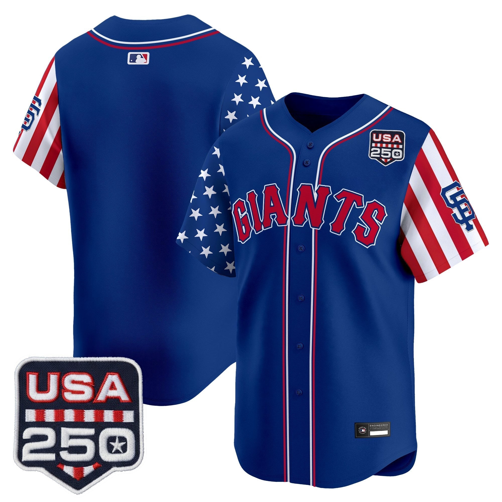 SF "America 250 Edition" Vapor Premier Limited Jersey - Stitched