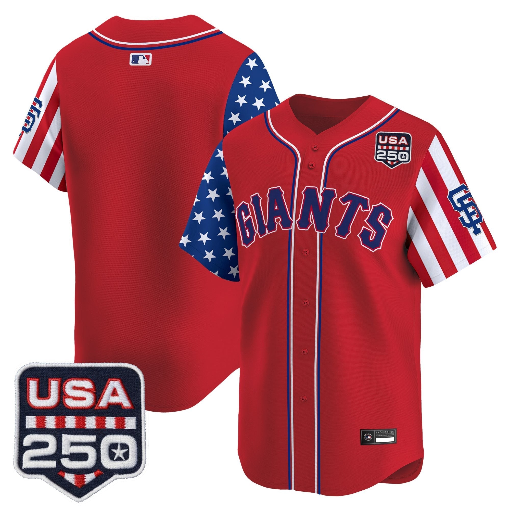 SF "America 250 Edition" Vapor Premier Limited Jersey - Stitched