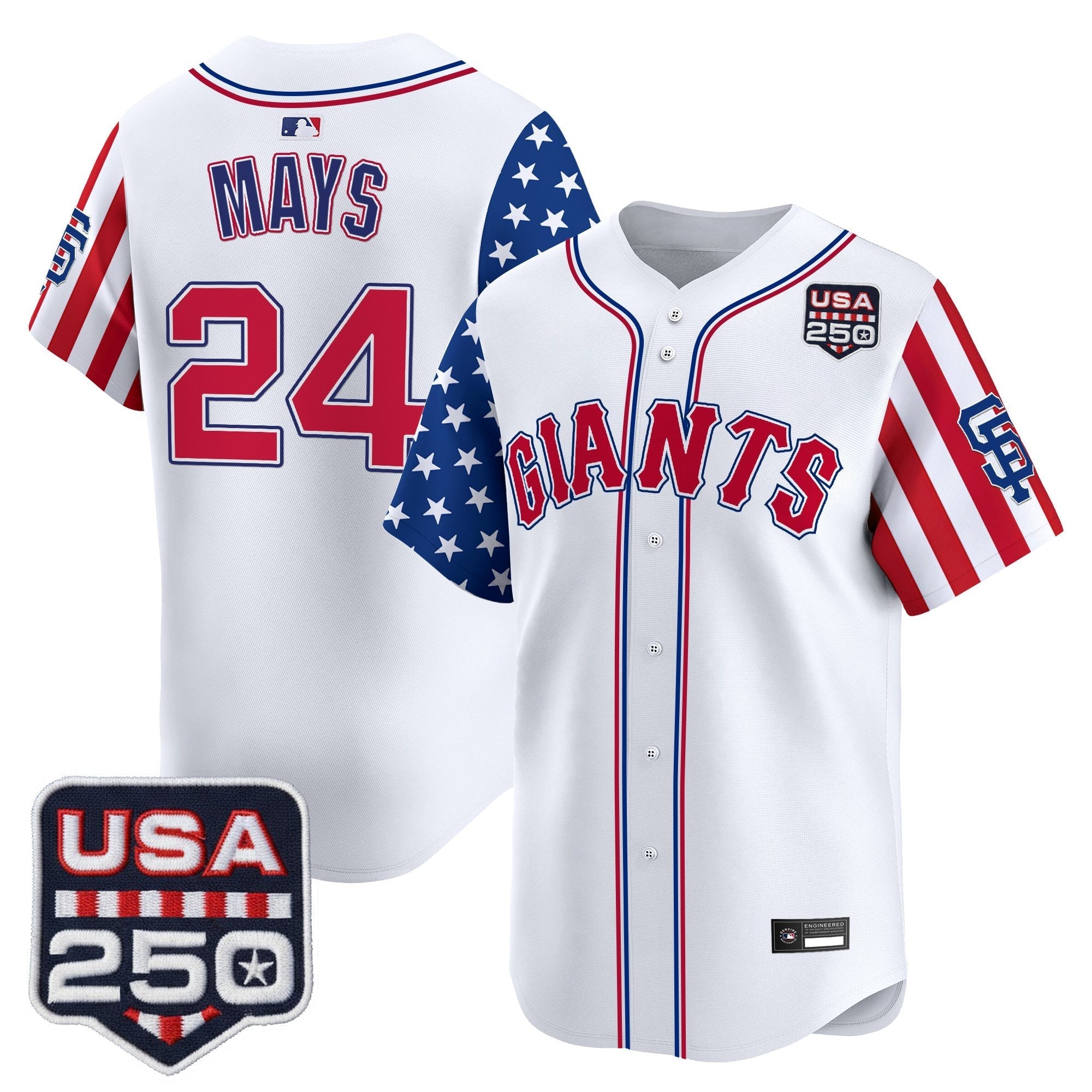 SF "America 250 Edition" Vapor Premier Limited Jersey - Stitched