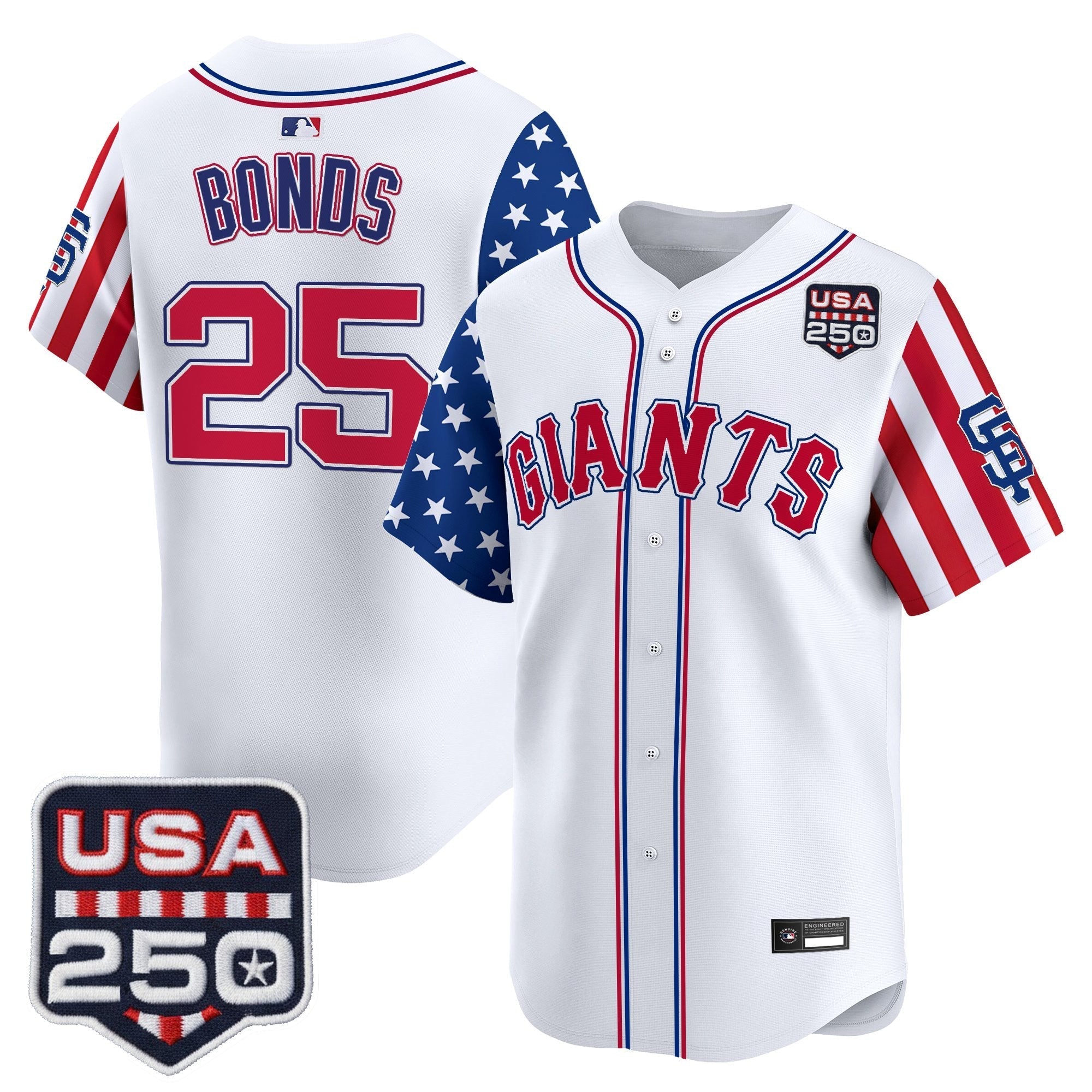 SF "America 250 Edition" Vapor Premier Limited Jersey - Stitched
