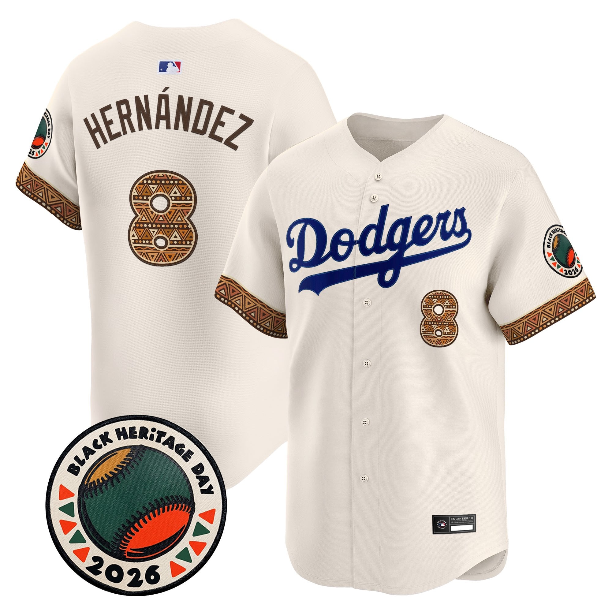 LAD 2026 Black Heritage Day Vapor Premier Limited Jersey - Stitched