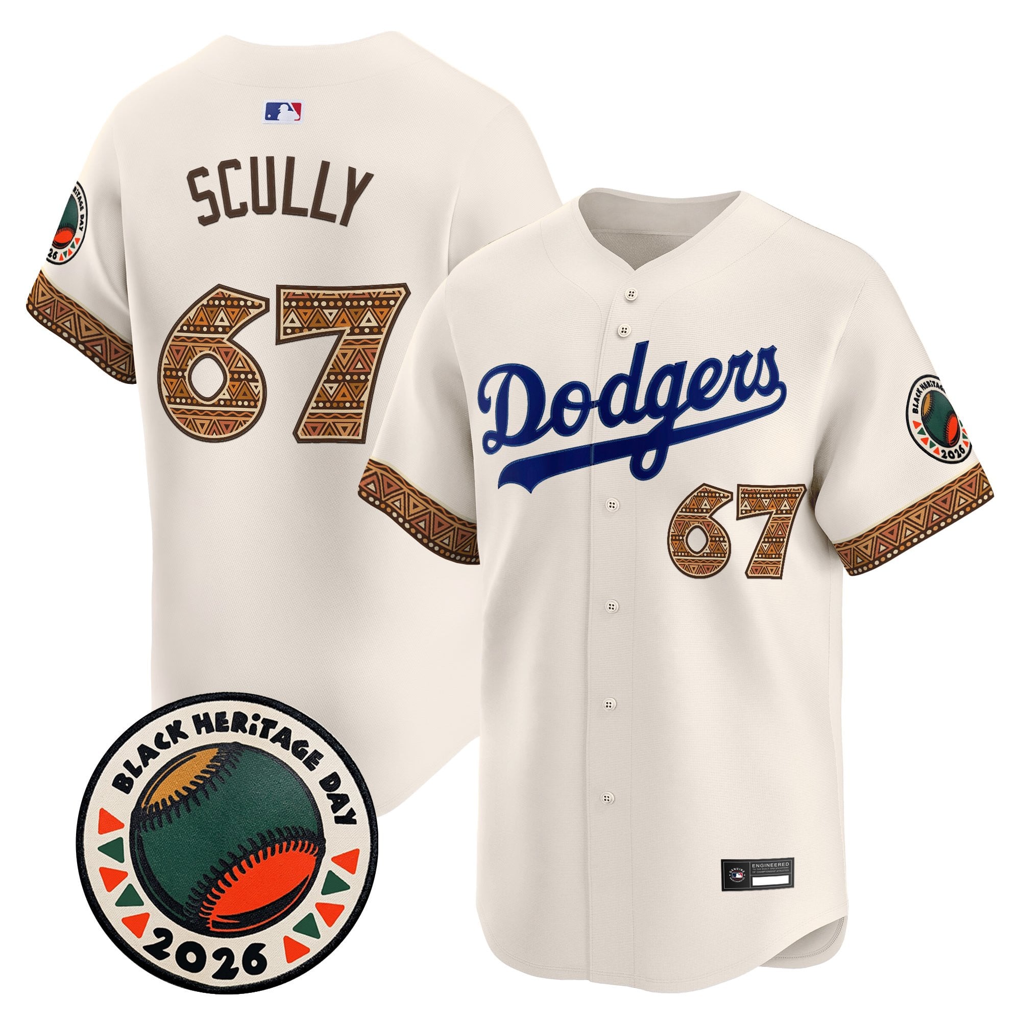 LAD 2026 Black Heritage Day Vapor Premier Limited Jersey - Stitched