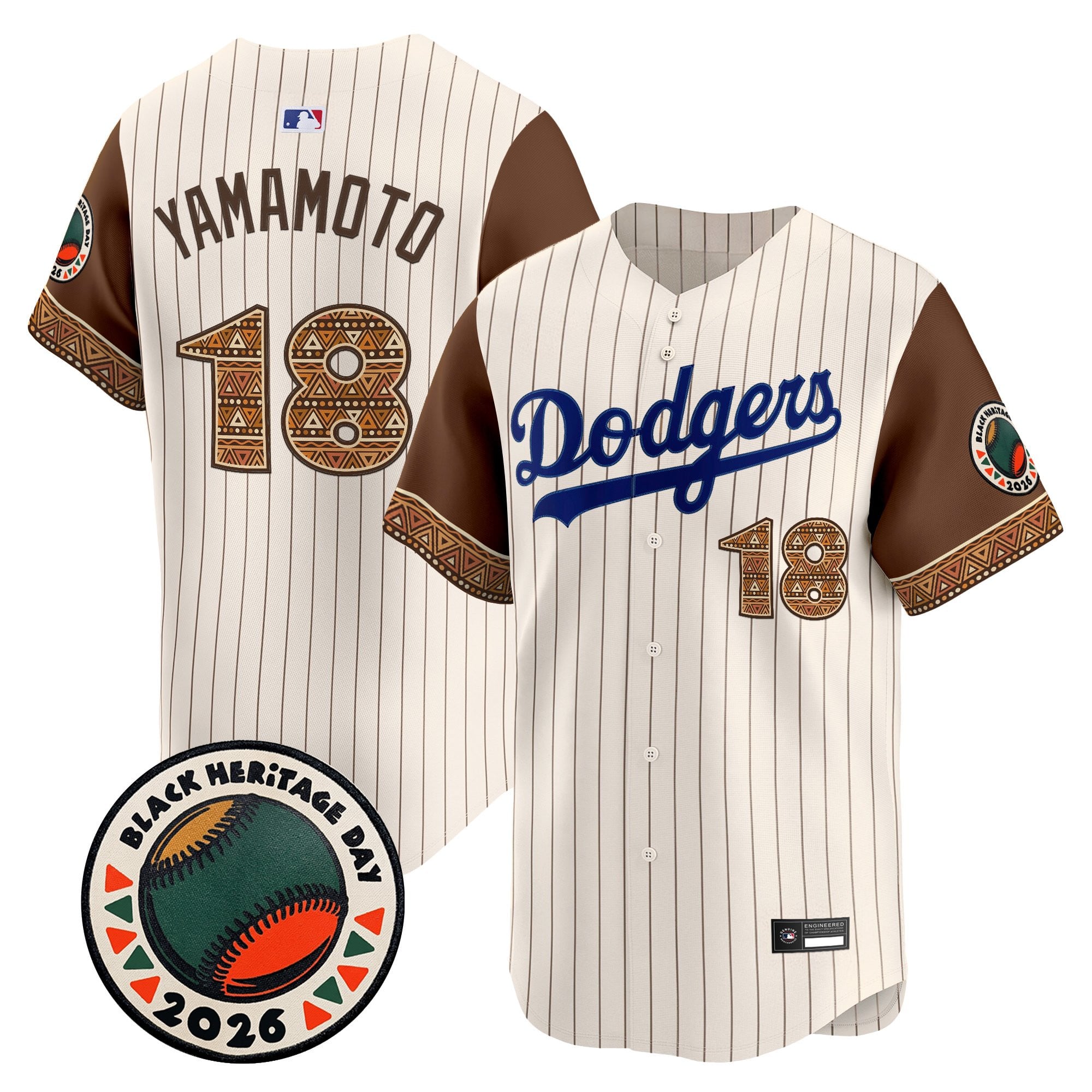 LAD 2026 Black Heritage Day Vapor Premier Limited Jersey - Stitched