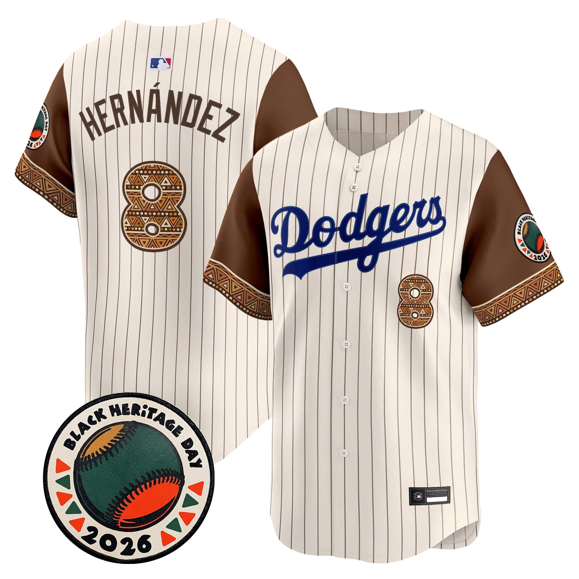 LAD 2026 Black Heritage Day Vapor Premier Limited Jersey - Stitched