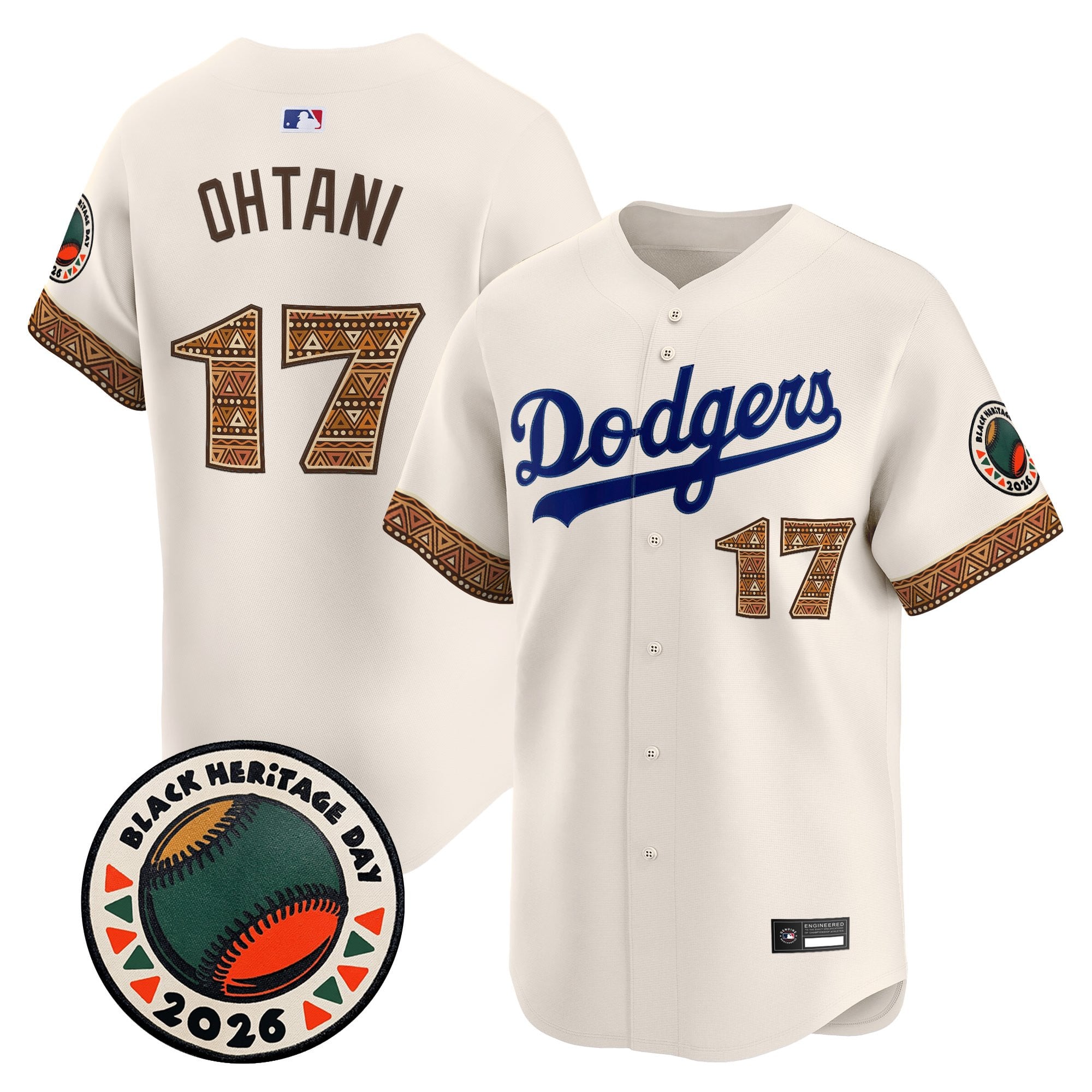 LAD 2026 Black Heritage Day Vapor Premier Limited Jersey - Stitched