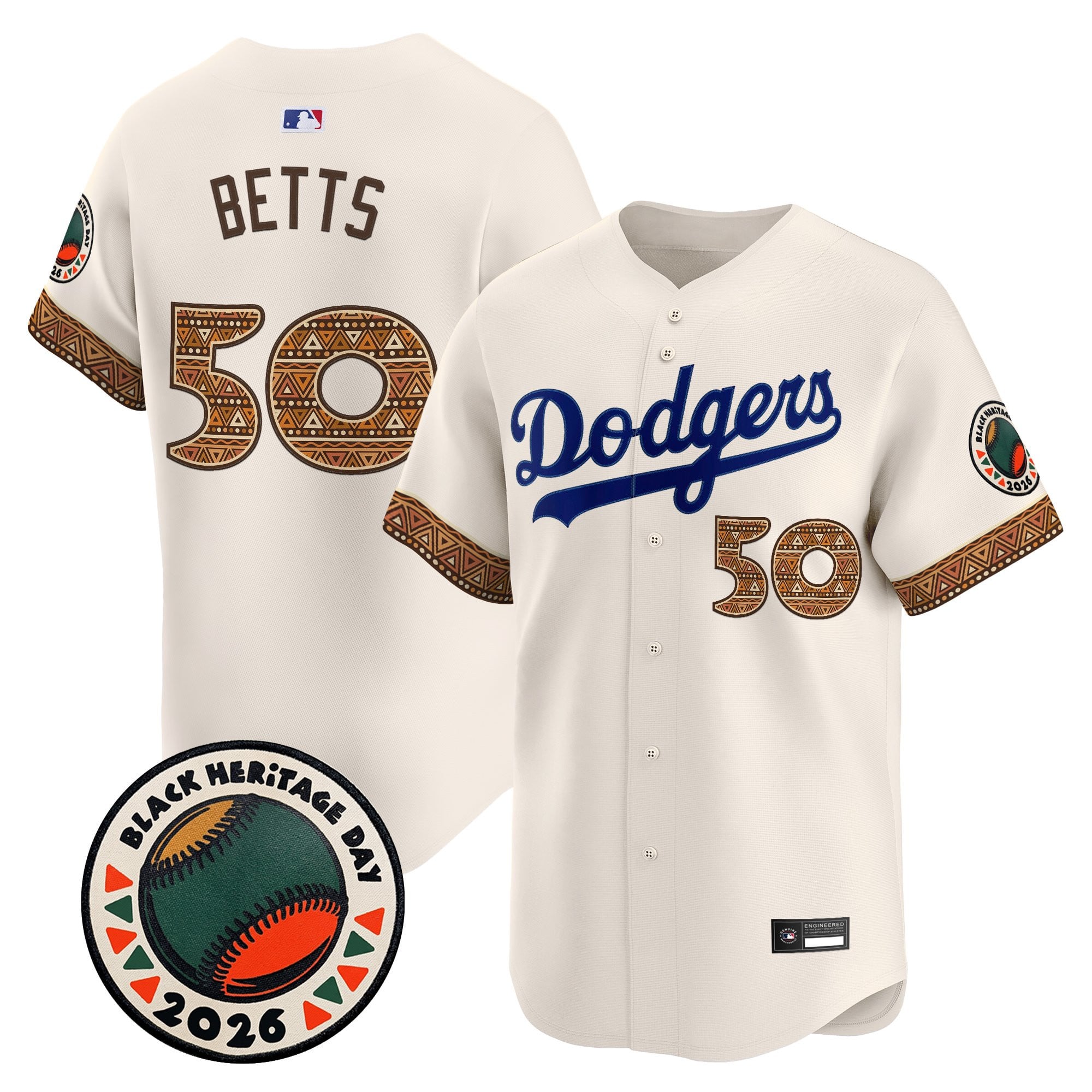 LAD 2026 Black Heritage Day Vapor Premier Limited Jersey - Stitched