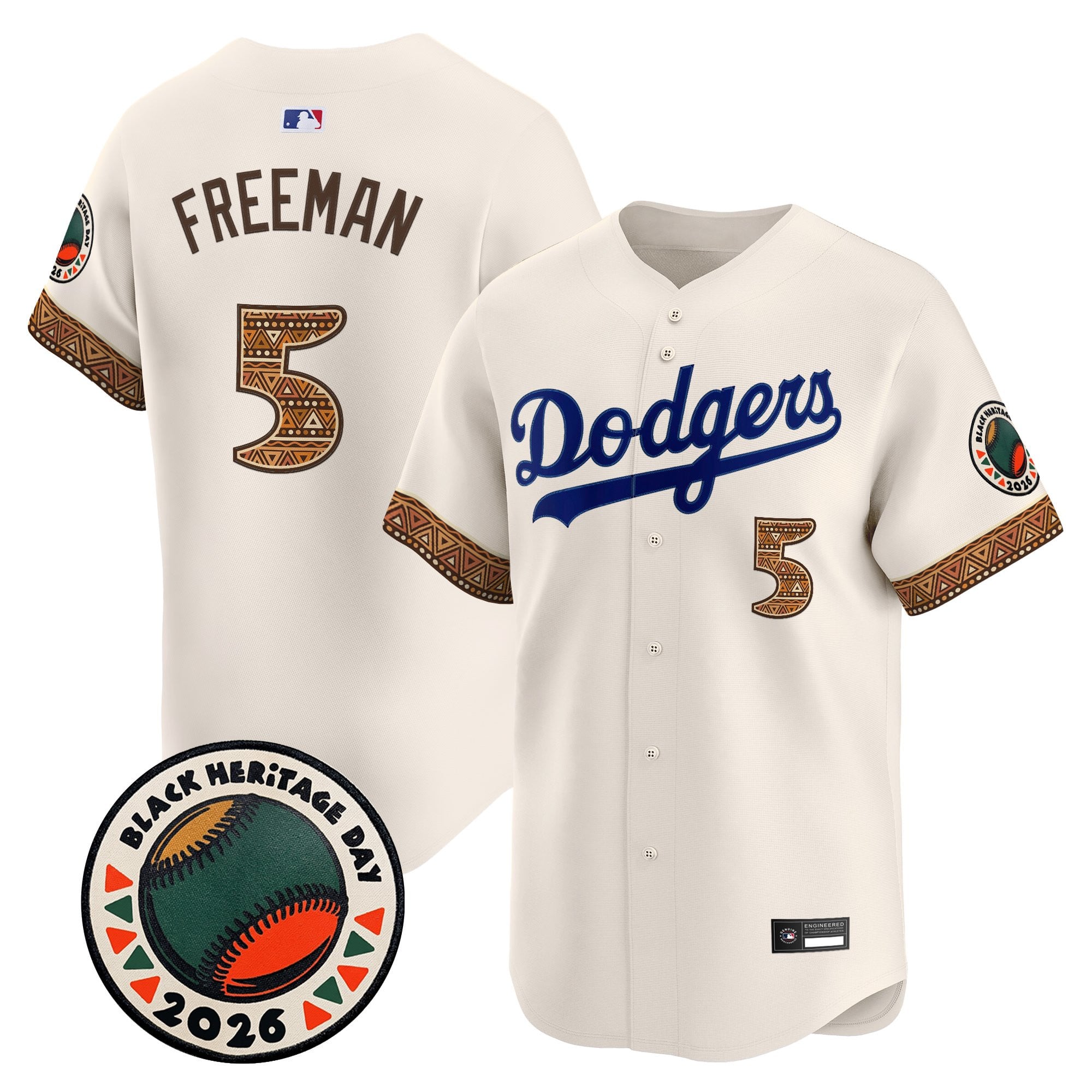 LAD 2026 Black Heritage Day Vapor Premier Limited Jersey - Stitched