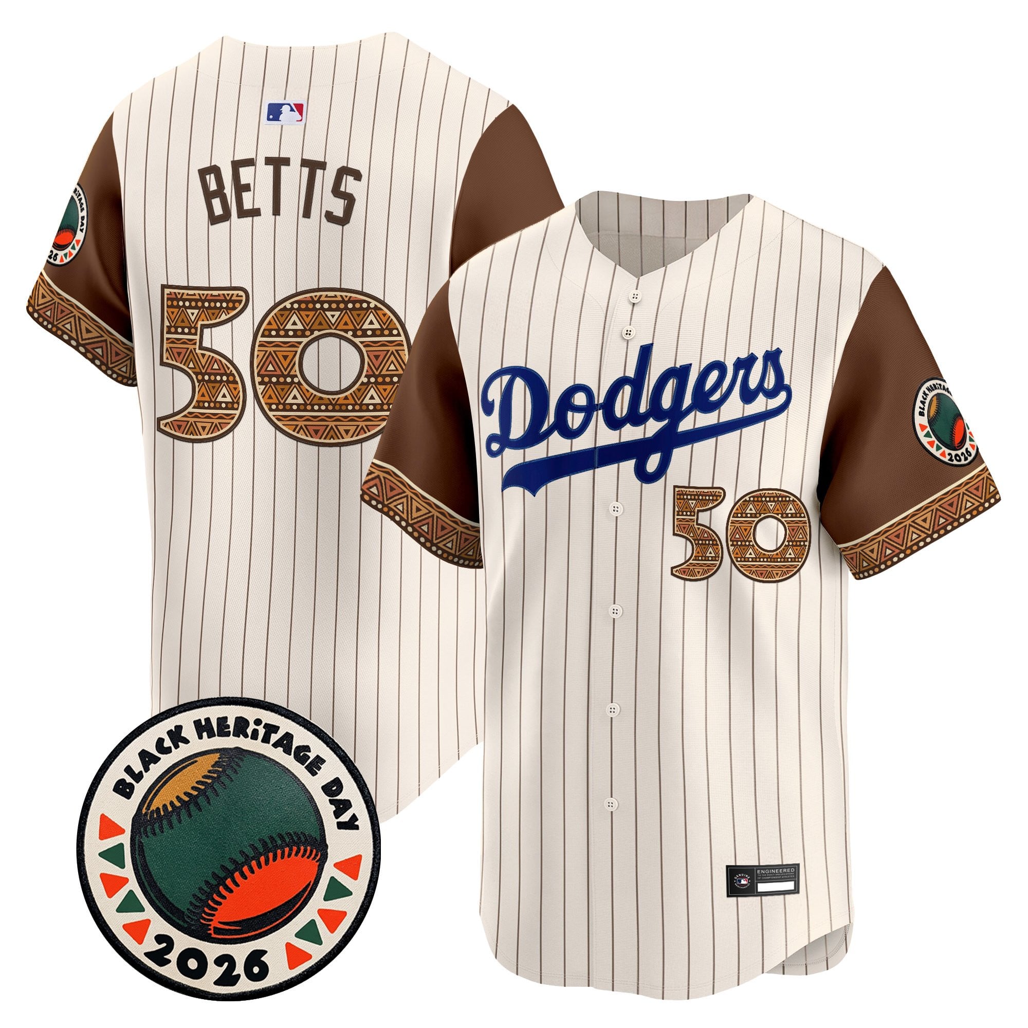 LAD 2026 Black Heritage Day Vapor Premier Limited Jersey - Stitched