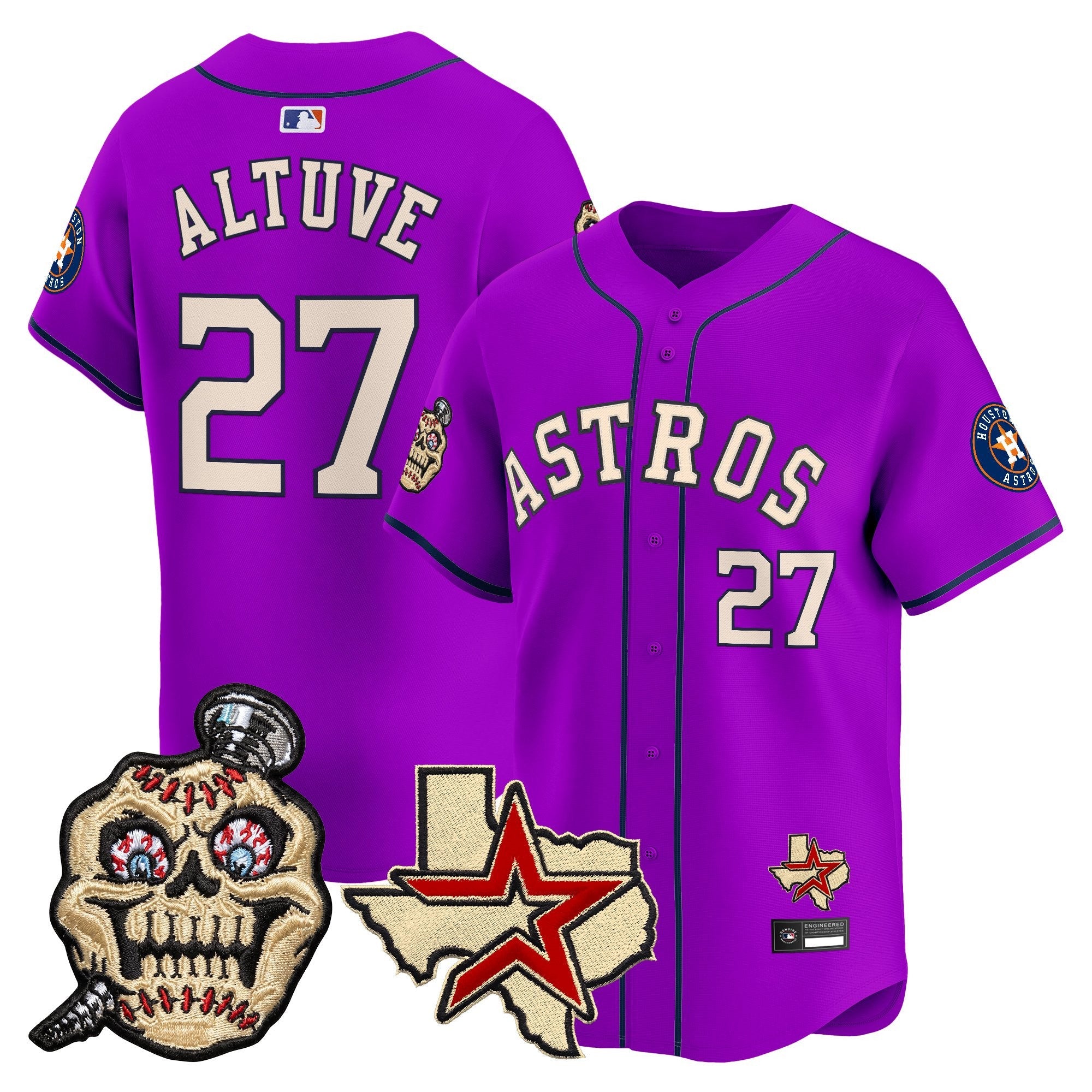 HOU Screwed Up Click Vapor Premier Limited Jersey - Stitched