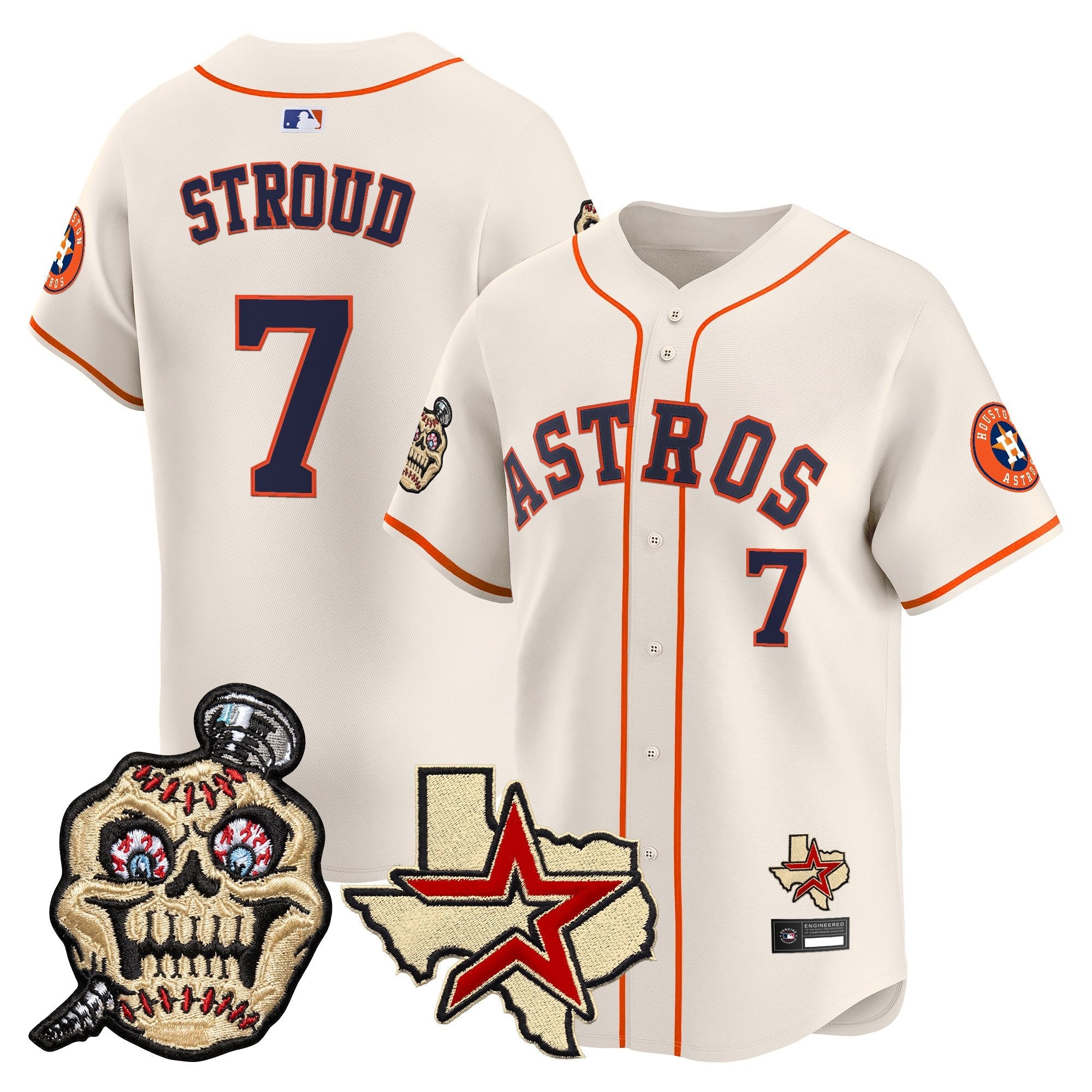 HOU Screwed Up Click Vapor Premier Limited Jersey - Stitched