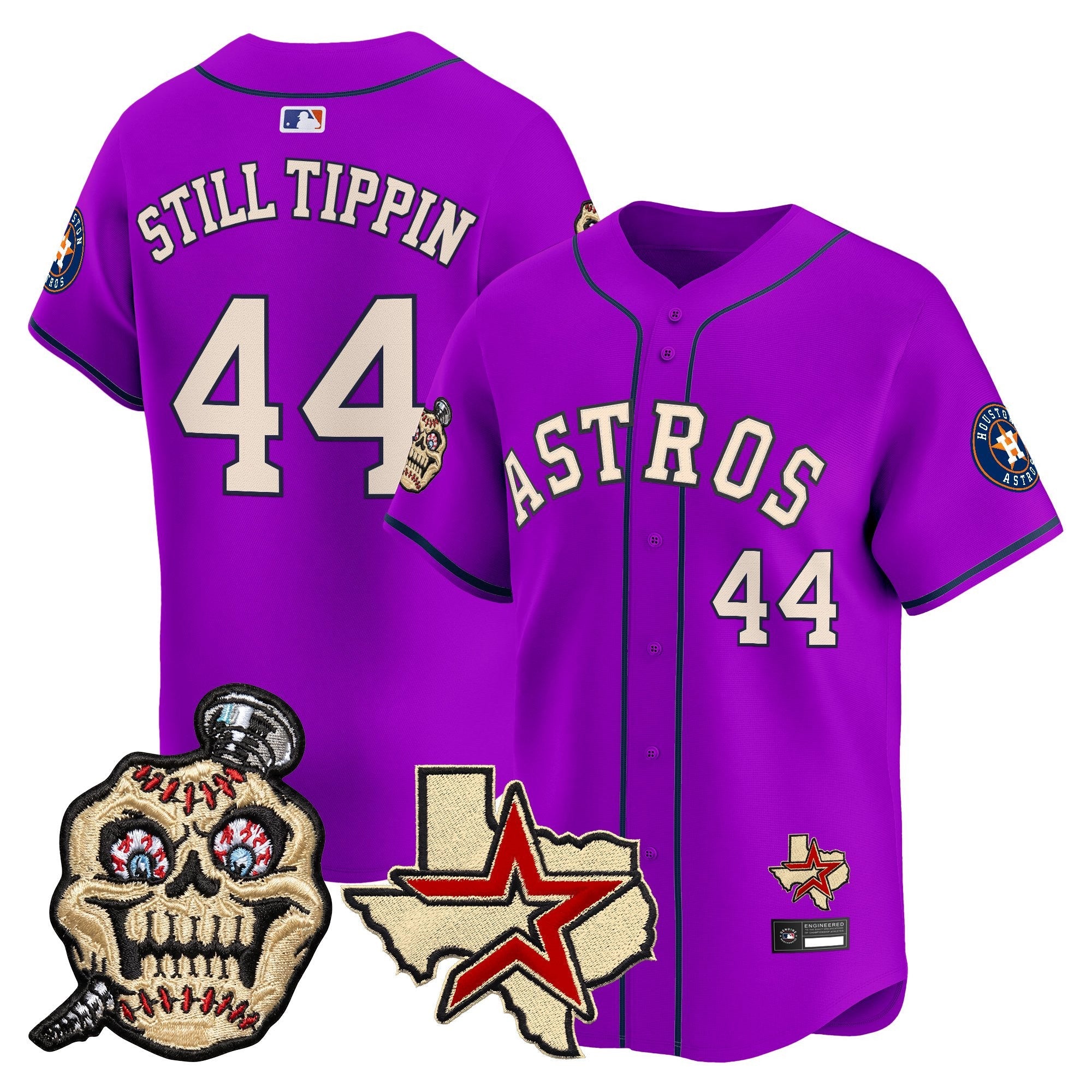 HOU Screwed Up Click Vapor Premier Limited Jersey - Stitched