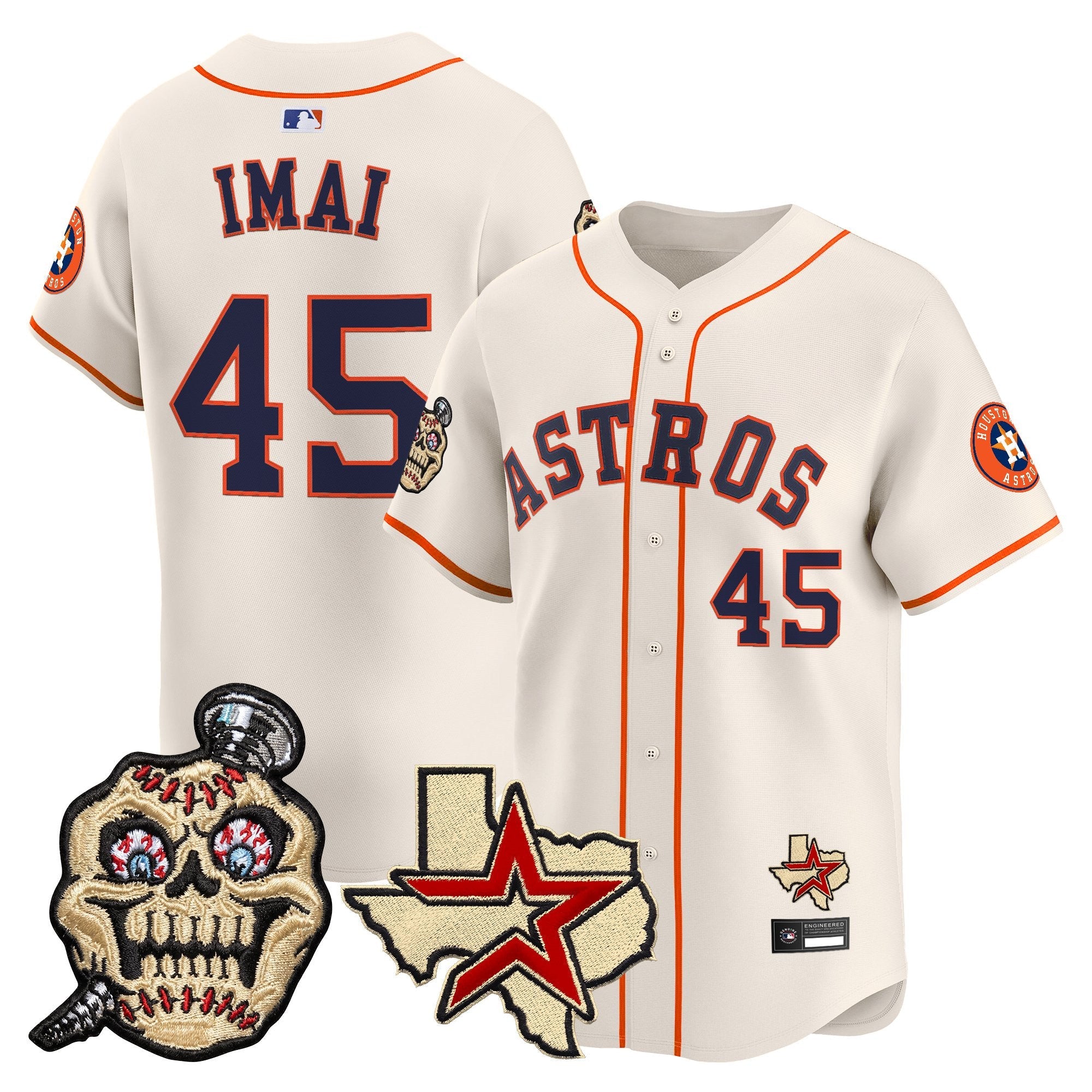 HOU Screwed Up Click Vapor Premier Limited Jersey - Stitched