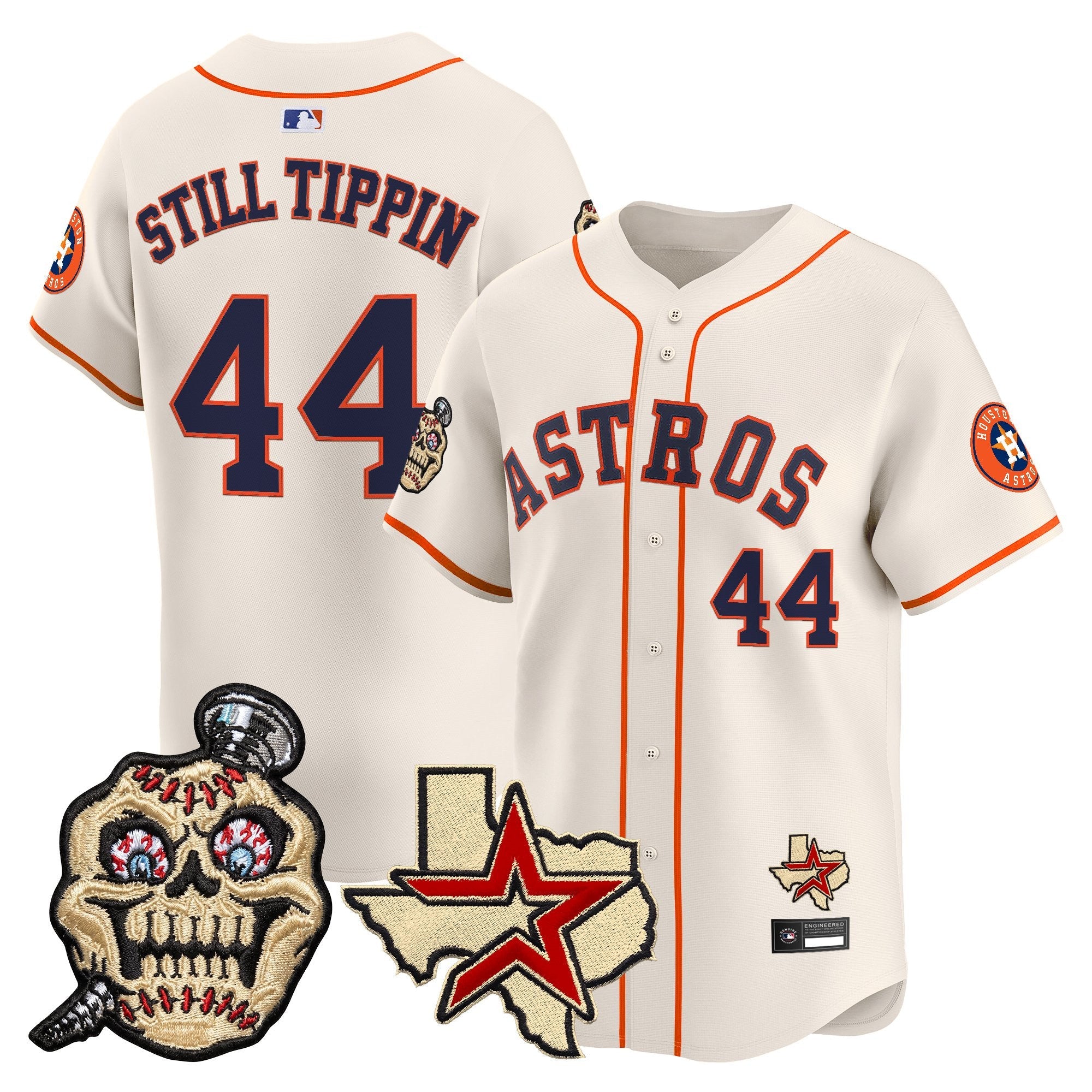 HOU Screwed Up Click Vapor Premier Limited Jersey - Stitched