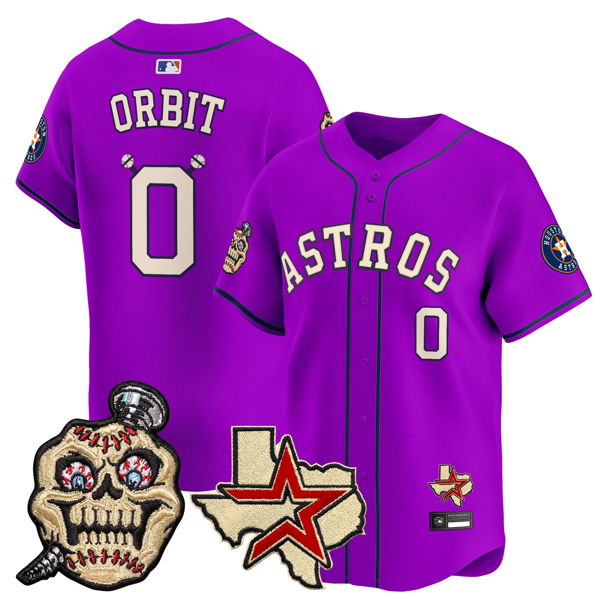 HOU Screwed Up Click Vapor Premier Limited Jersey - Stitched