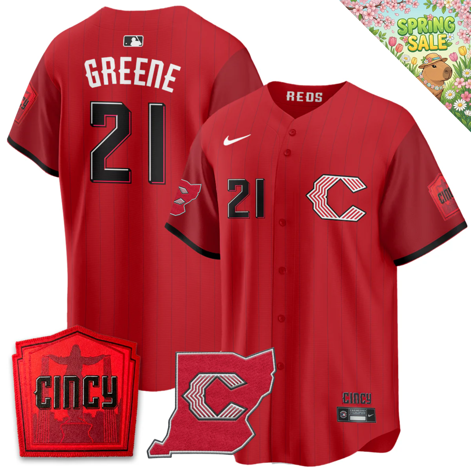CIN 2026 City Connect Limited Premier Vapor Jersey V4 - Stitched