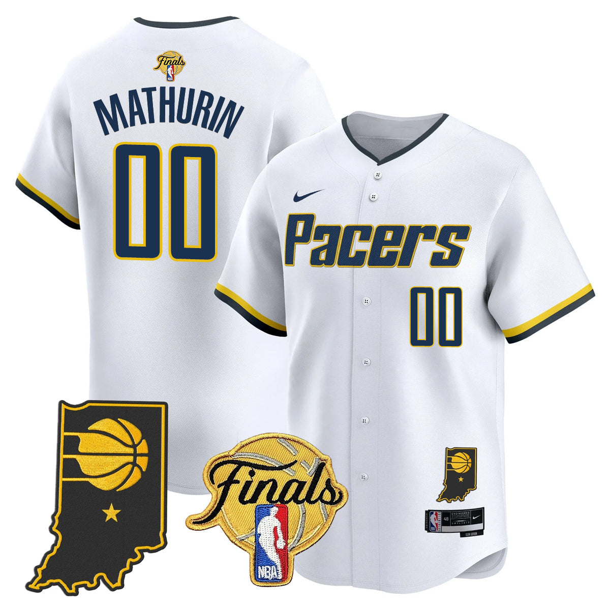 IND 2025 Finals Vapor Baseball Jersey N3 - Stitched