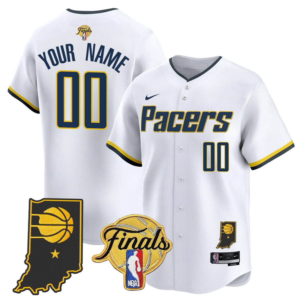 IND 2025 Finals Vapor Baseball Jersey N3 - Stitched