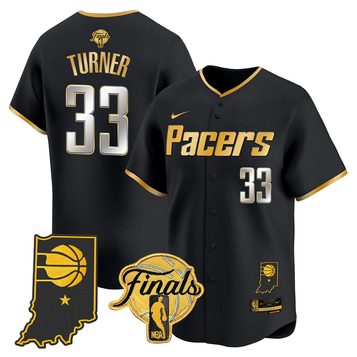 IND 2025 Finals Vapor Baseball Jersey N3 - Stitched
