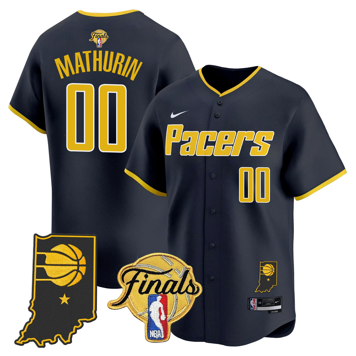 IND 2025 Finals Vapor Baseball Jersey N3 - Stitched