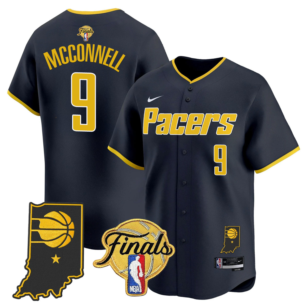 IND 2025 Finals Vapor Baseball Jersey N3 - Stitched
