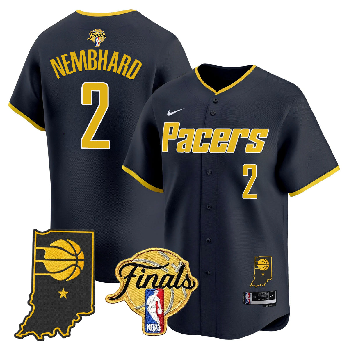 IND 2025 Finals Vapor Baseball Jersey N3 - Stitched