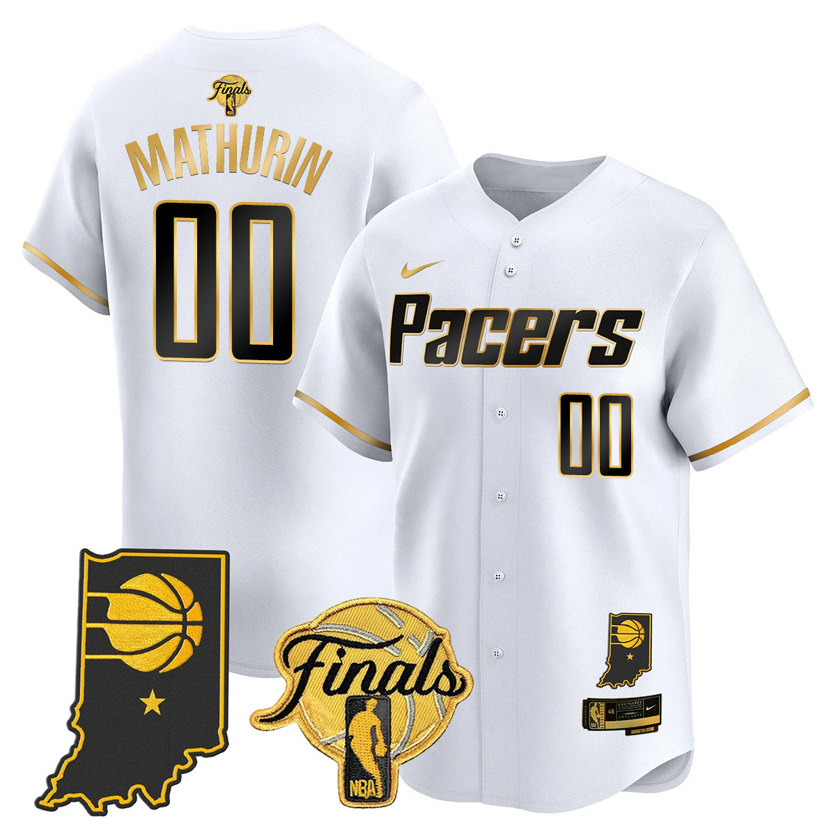 IND 2025 Finals Vapor Baseball Jersey N3 - Stitched