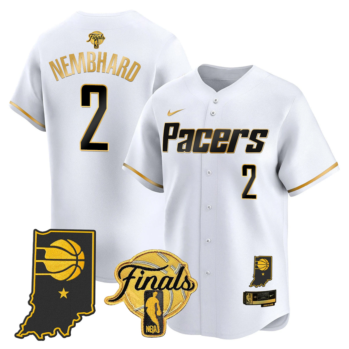 IND 2025 Finals Vapor Baseball Jersey N3 - Stitched