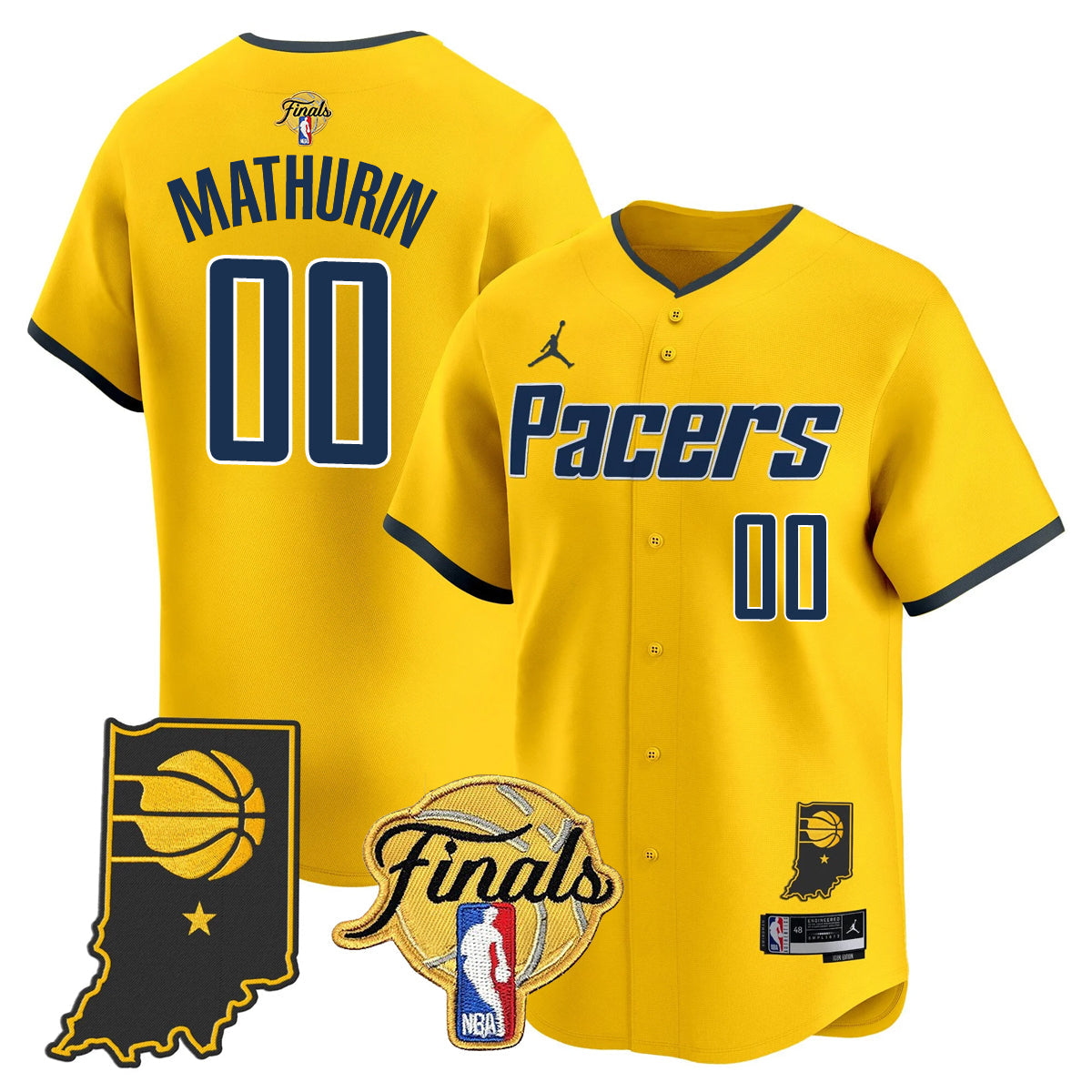 IND 2025 Finals Vapor Baseball Jersey N3 - Stitched