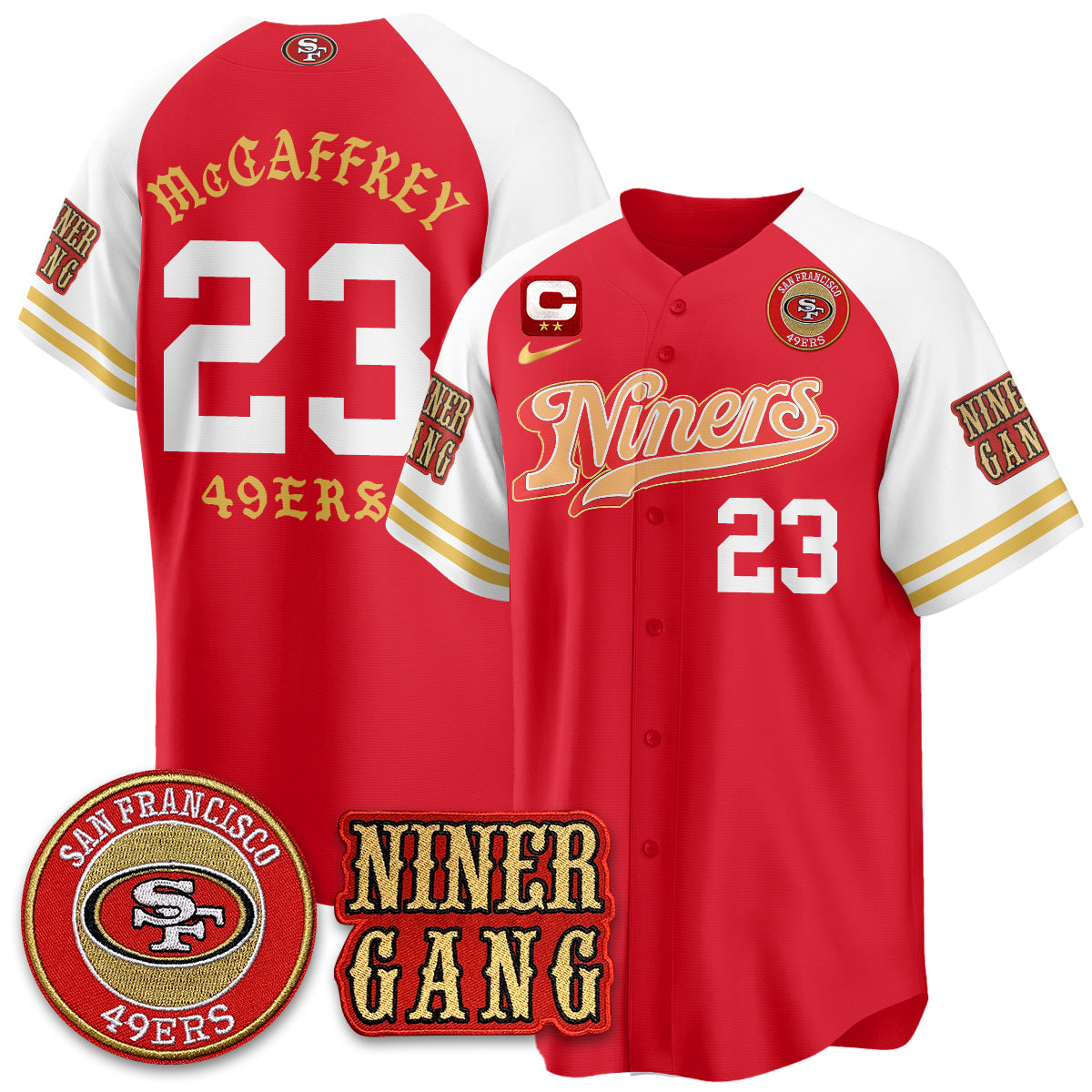 SF Born x Raised Baseball Jersey - Stitched
