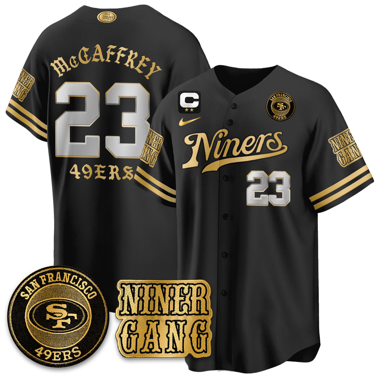 SF Born x Raised Baseball Jersey - Stitched