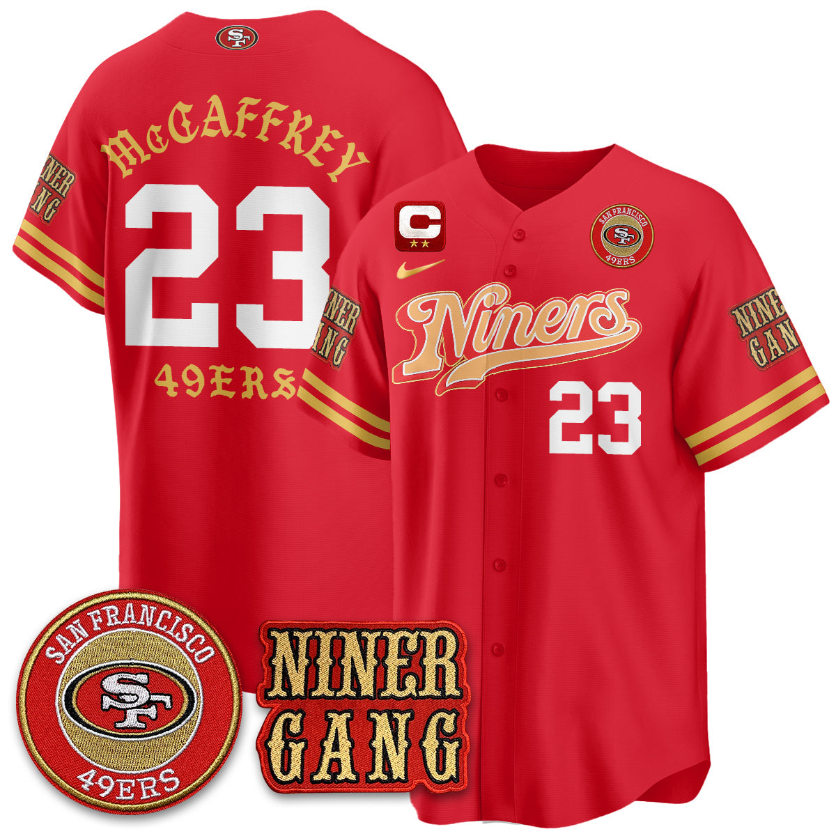 SF Born x Raised Baseball Jersey - Stitched