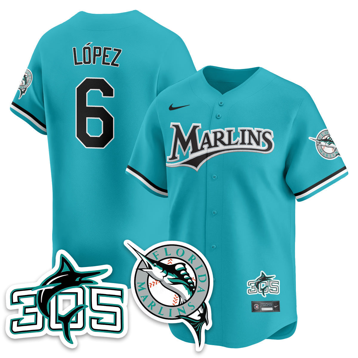 MAL Throwback Vapor Limited Jersey - Stitched
