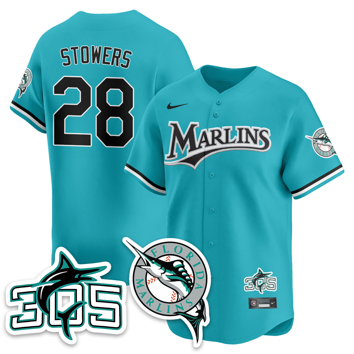 MAL Throwback Vapor Limited Jersey - Stitched