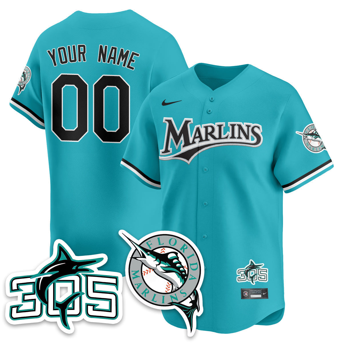 MAL Throwback Vapor Limited Jersey - Stitched