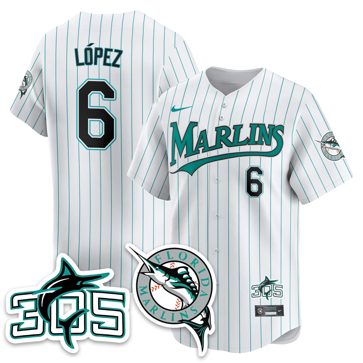 MAL Throwback Vapor Limited Jersey - Stitched