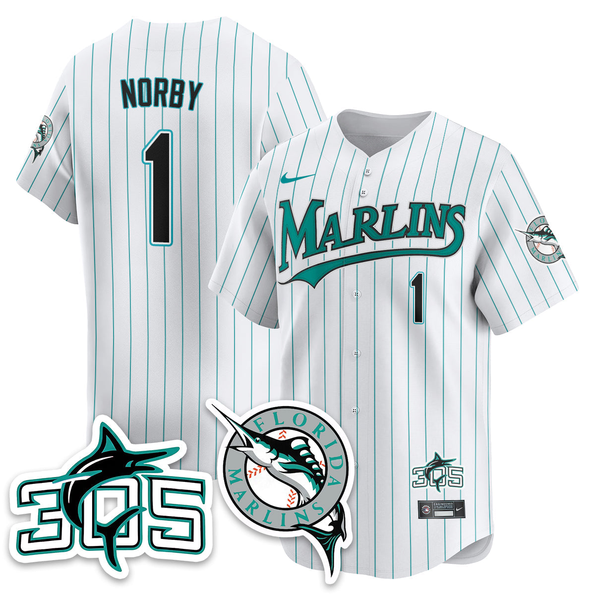 MAL Throwback Vapor Limited Jersey - Stitched