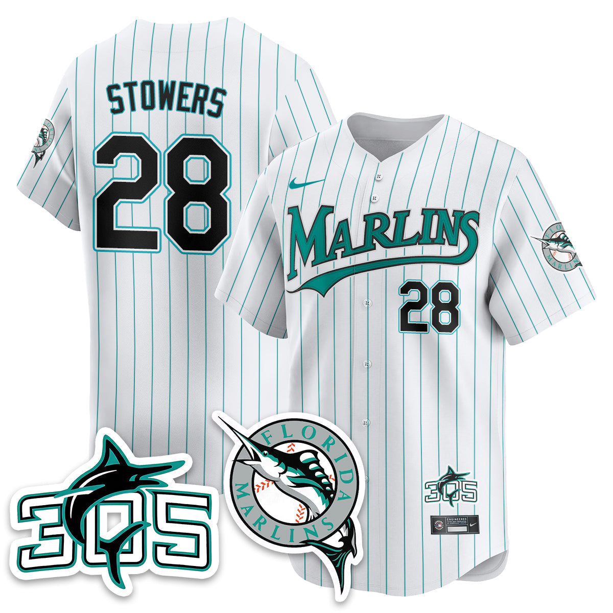 MAL Throwback Vapor Limited Jersey - Stitched