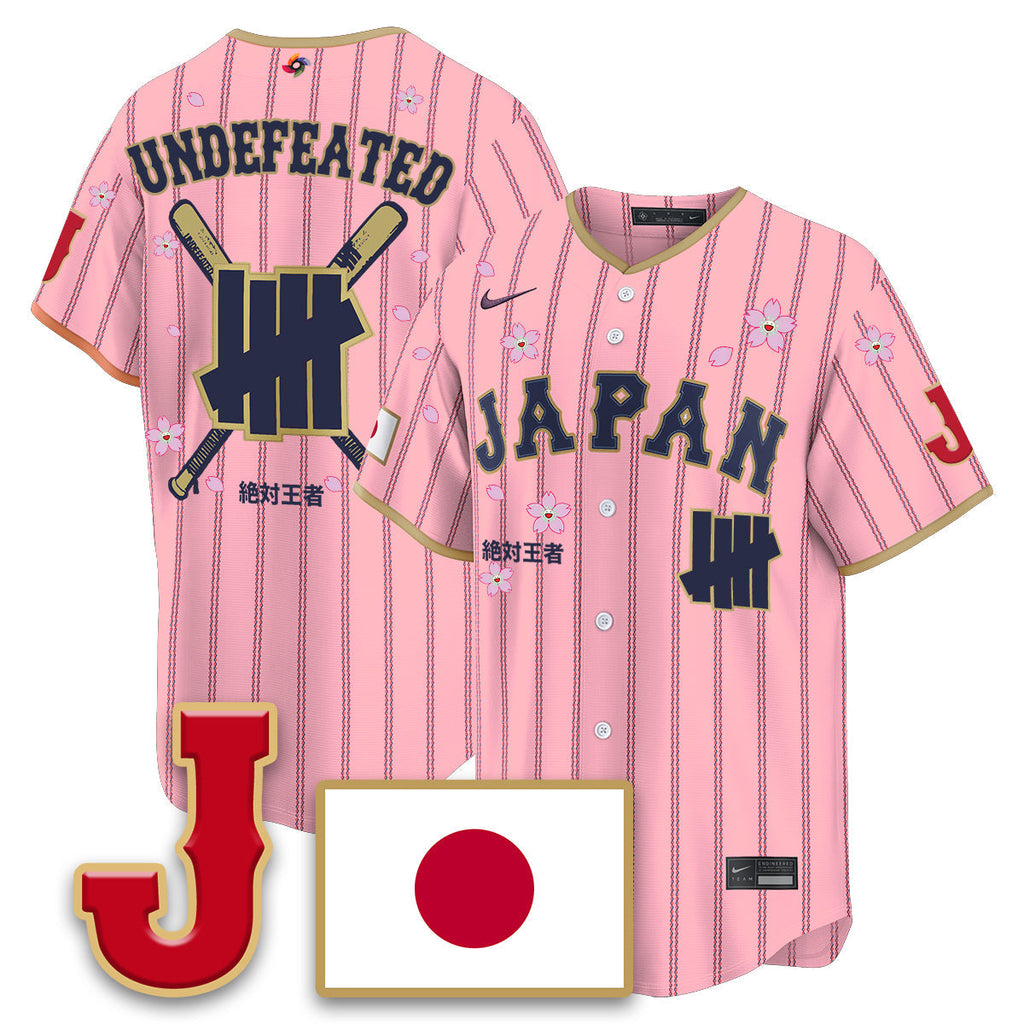 Japan Baseball x Undefeated 2026 World Baseball Classic Limited Jersey - Stitched