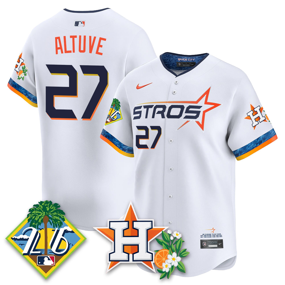 HOU 2026 Spring Training Vapor Limited Jersey - Stitched