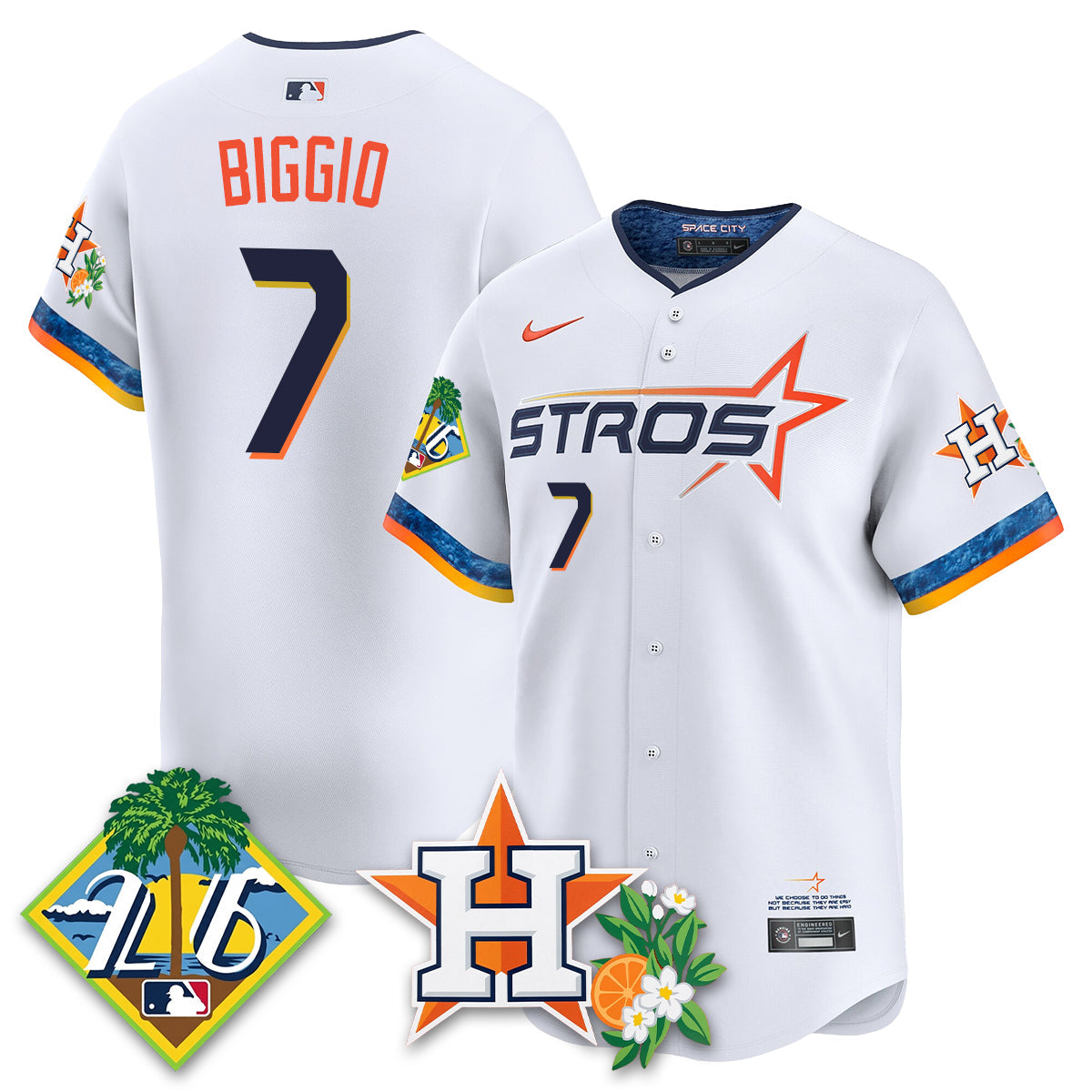 HOU 2026 Spring Training Vapor Limited Jersey - Stitched