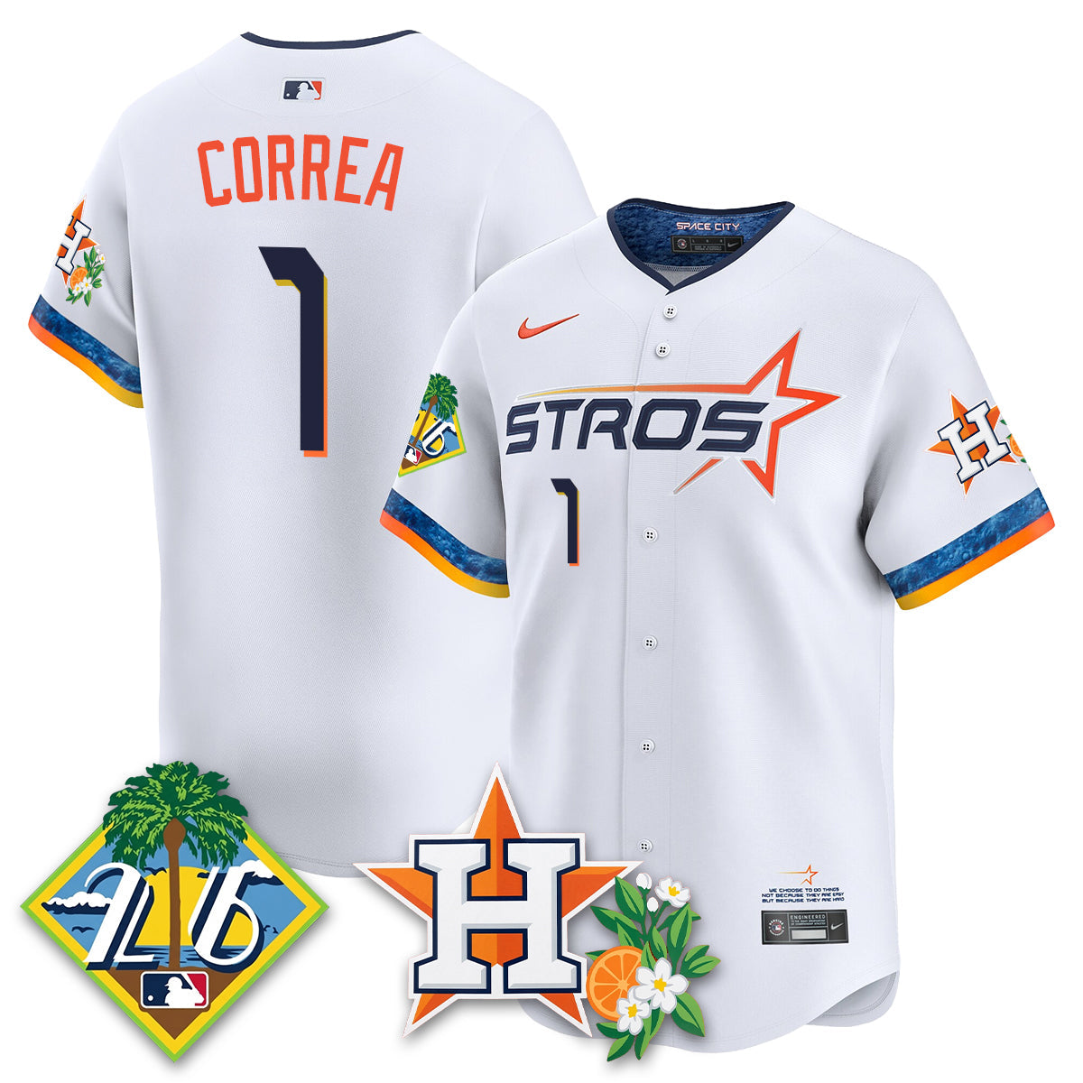 HOU 2026 Spring Training Vapor Limited Jersey - Stitched